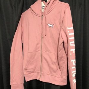 Victoria’s Secret PINK Sherpa hooded jacket